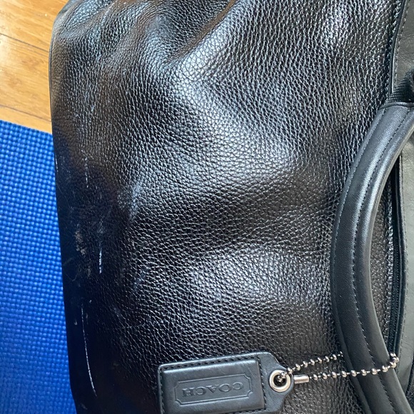 COACH Unisex leatherbusiness bag/laptop briefcase